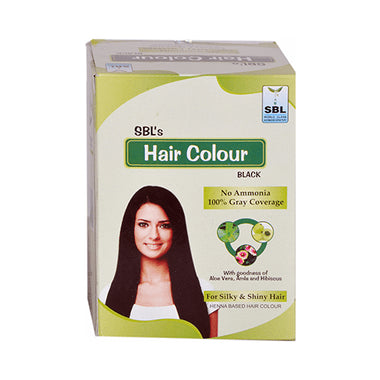SBL Hair Colour 12 Sachets Black 192g