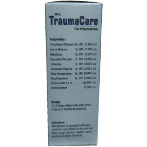 Dr. Wellmans Homeopathy WHL Traumacare Drops