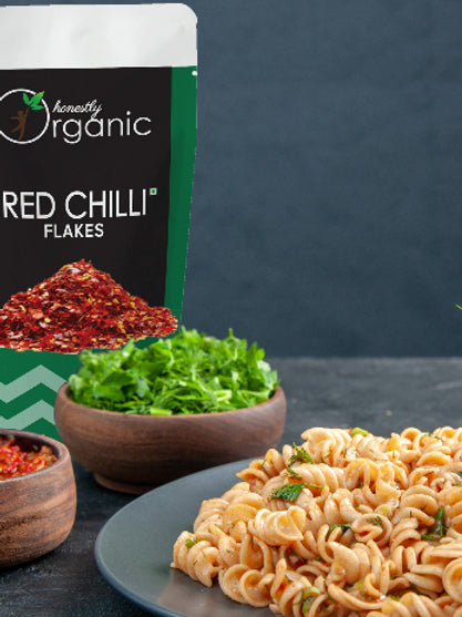 D-Alive Honestly Organic Dried Red Chilli Flakes