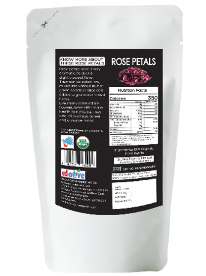 D-Alive Honestly Organic Rose Petals