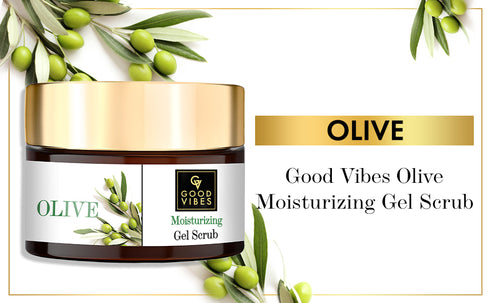 Good Vibes Olive Moisturizing Gel Scrub 50g