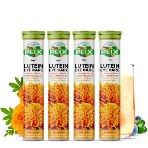 Plix Lutein Eye Care Effervescent TabletBerry Rush 15 Effervescent Tablet Each
