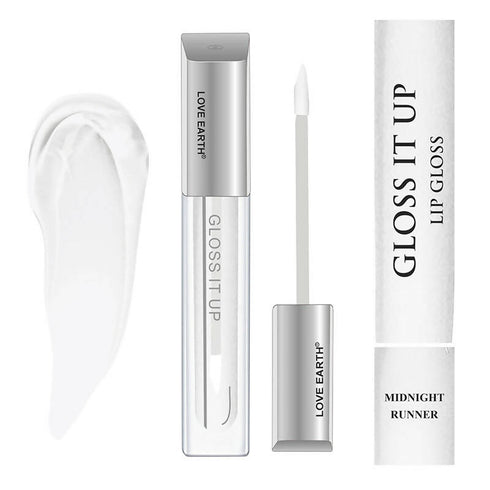 Love Earth Lip Gloss Midnight Runner |Transparent