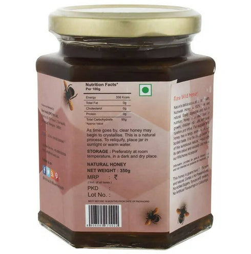 Nutriwish 100% Pure Organic Honey Wild Forest