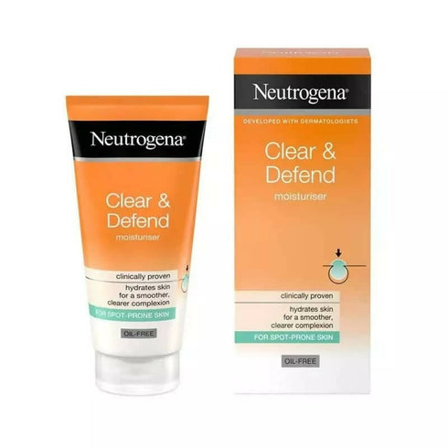 Neutrogena Clear And Defend Oil free Moisturise