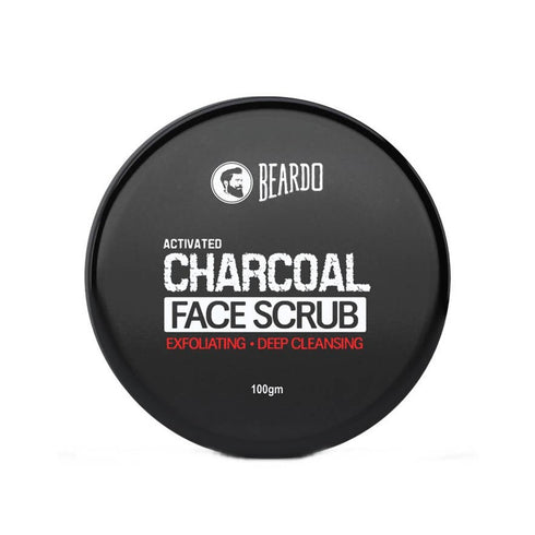 Beardo Activated Charcoal Face Scrub