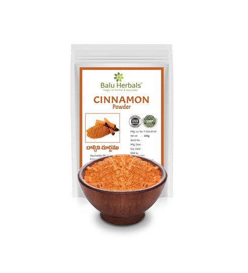 Balu Herbals Pure Cinnamon Powder | Dalchini Powder 100G