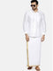 Ramraj Cotton Genxt M146 3|4 Inch Border Dhoti