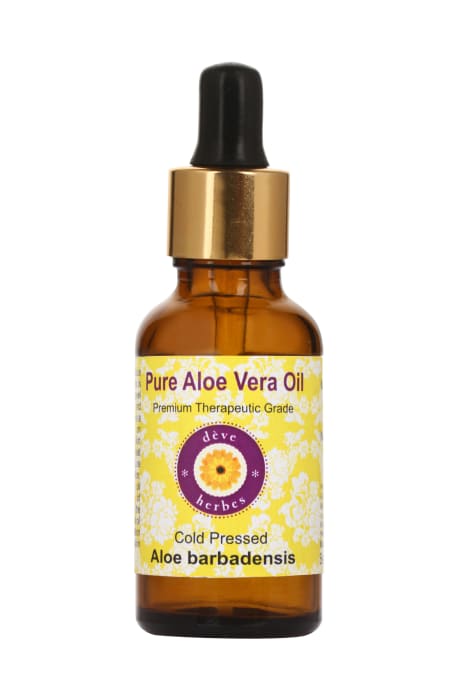 Deve Herbes Pure Aloe Vera Oil bottle of 30 ml Oil