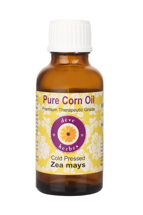 Deve Herbes Pure Corn Oil bottle of 100 ml Oil