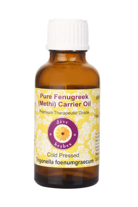 Deve Herbes Pure Fenugreek |Methi Carrier Oil