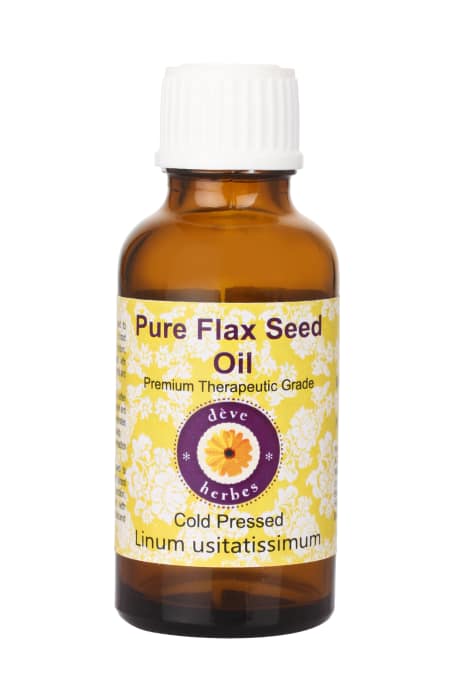 Deve Herbes Pure Flax Seed Oil bottle of 50 ml Oil