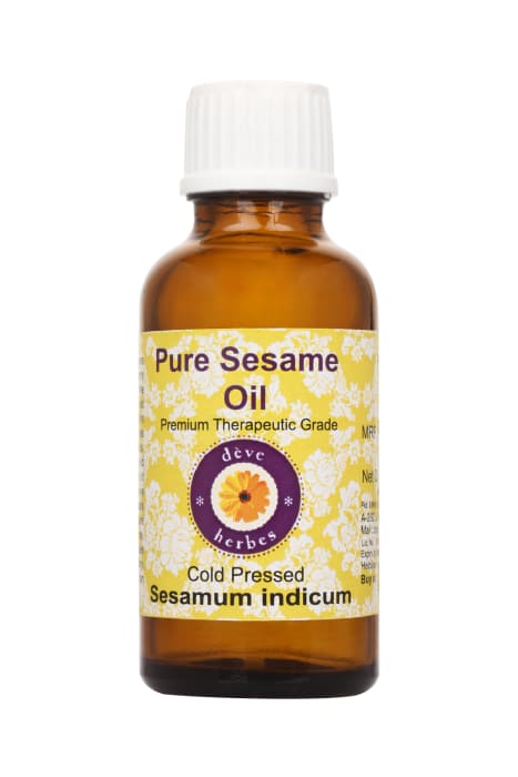Deve Herbes Pure Sesame Oil bottle of 50 ml Oil