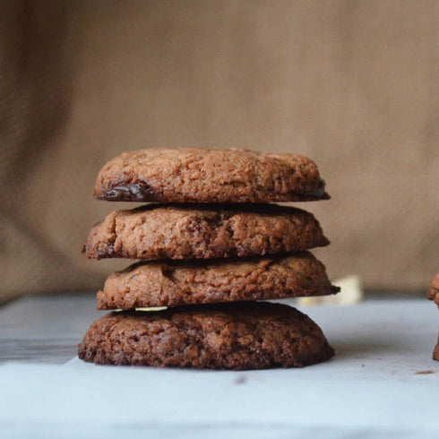 Chocolate Cashew biscuits