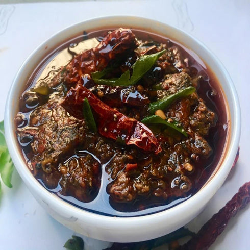 Madhura Pandu Mirchi Gongura Pickle