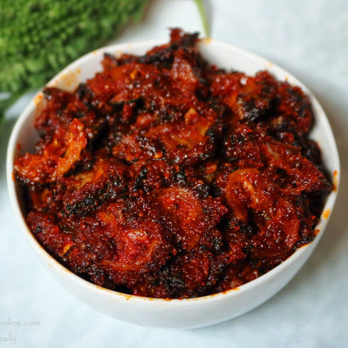 Madhura Bitter Gourd / Kakarakaya Pickle