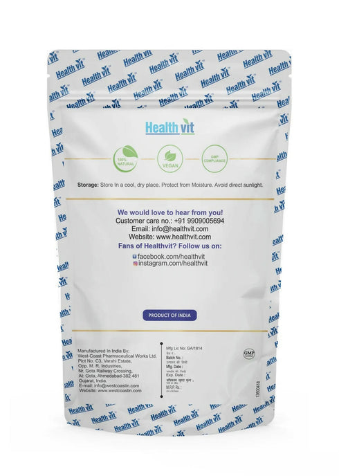 Healthvit Natural Spirulina Powder