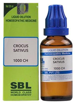 SBL Crocus Sativus Dilution 1000 CH
