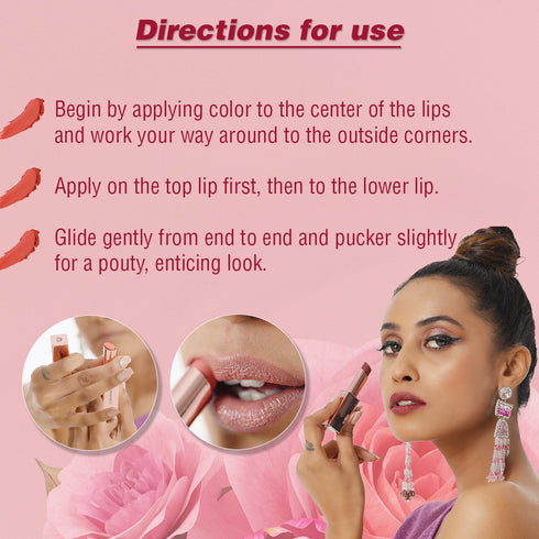Coloressence Roseate Omk Party Pack Of 3 (Red Velvet|Candy Bomb|Fine Wine) 3g each