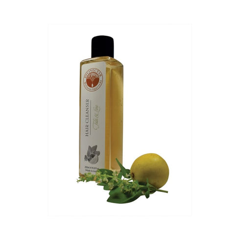 Divinectar Hair Cleanser Tulsi and Lime bottle of 200 ml Shampoo