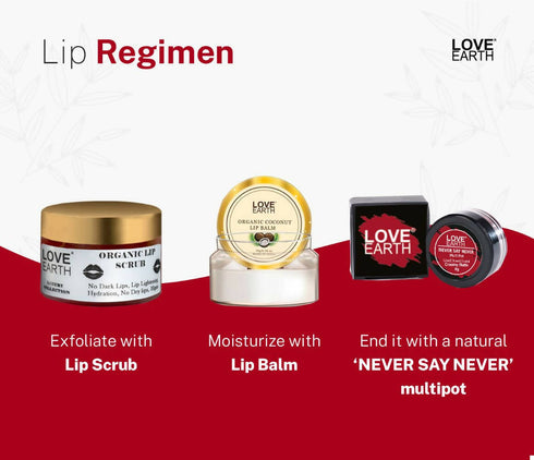 Love Earth Lip Tint and Cheek Tint Multipot Never Say Never