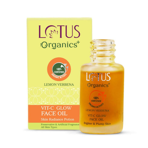 Lotus Organics+ Vit | C Glow Face Oil | Lemon Verbena