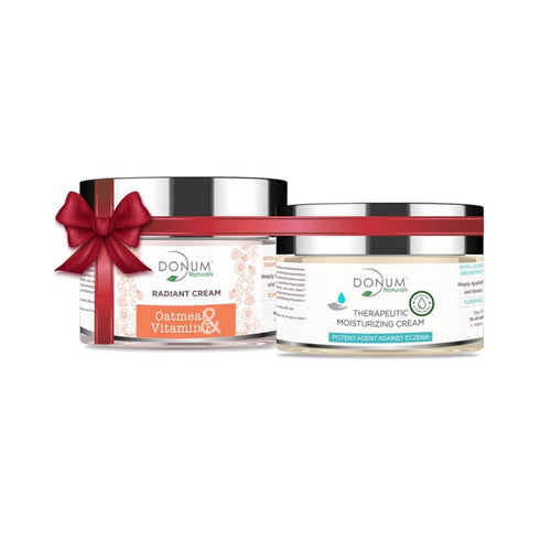 Donum Naturals Radiant Cream and Therapeutic Cream Combo