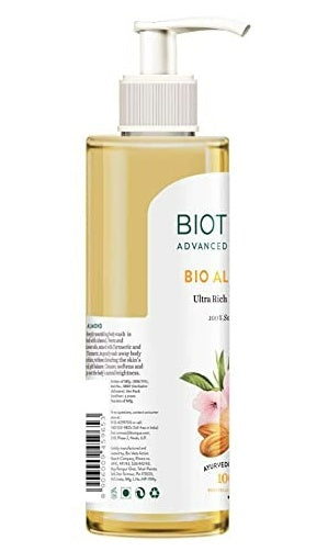 Biotique Advanced Ayurveda Bio Almond Ultra Rich Body Wash 200g