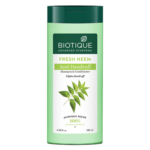 Biotique Bio/Fresh Neem Anti Dandruff Shampoo & Conditioner 80g