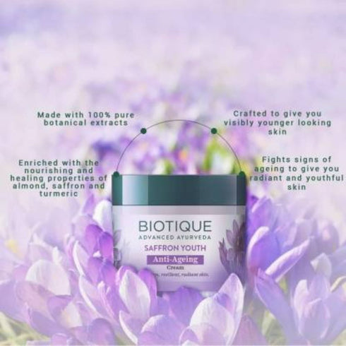 Biotique Saffron Youth Anti|Ageing Cream