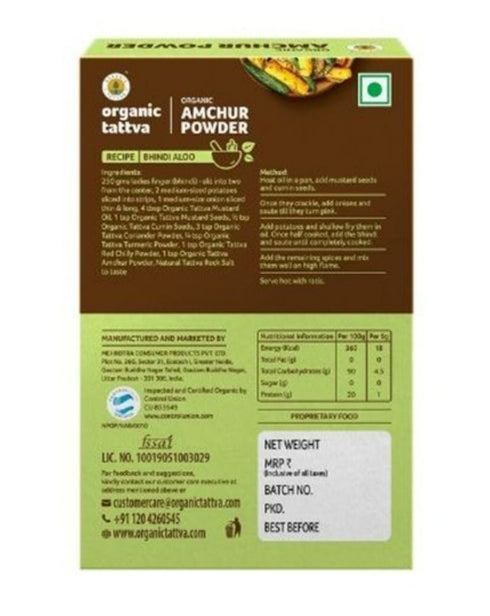 Organic Tattva Amchur | Dry Mango Powder