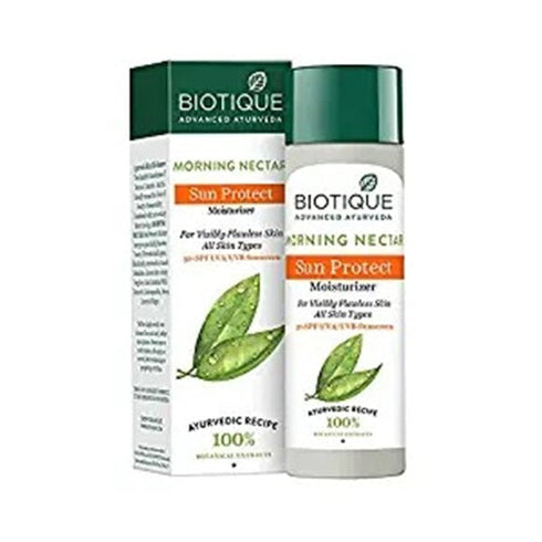 Biotique Advanced Ayurveda Bio Morning Nectar Visibly Flawless Sun Protector 30+SPF UVA |UVB Sunscreen