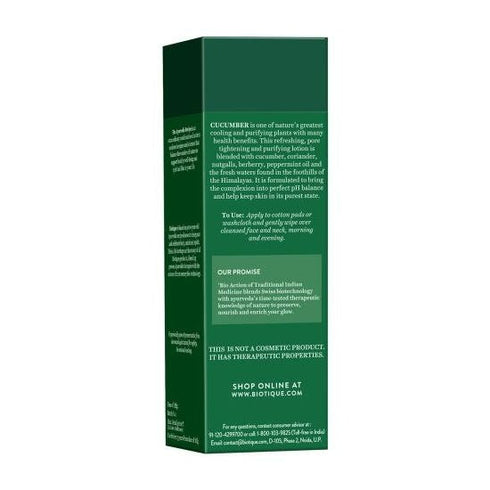 Biotique Bio Cucumber Pore Tightening Freshener With Himalayan Waters 120ml