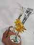 Pure Silver Pair Banana Trees Silver 203g