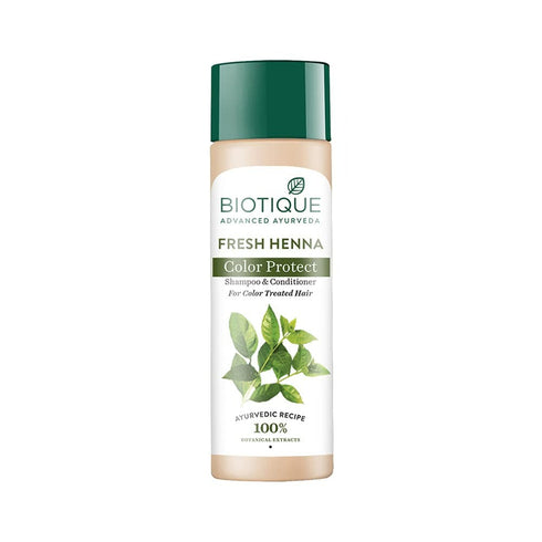 Biotique Bio Henna Leaf Fresh Texture Shampoo and Conditioner 100g