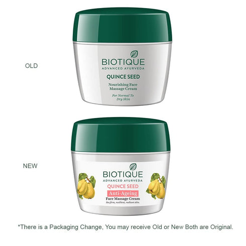 Biotique Bio Quince Seed Nourishing Face Massage Cream 180g