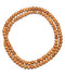 Natural Sandalwood Chandan Mala For Wearing Purpose 108 + 1 Beads