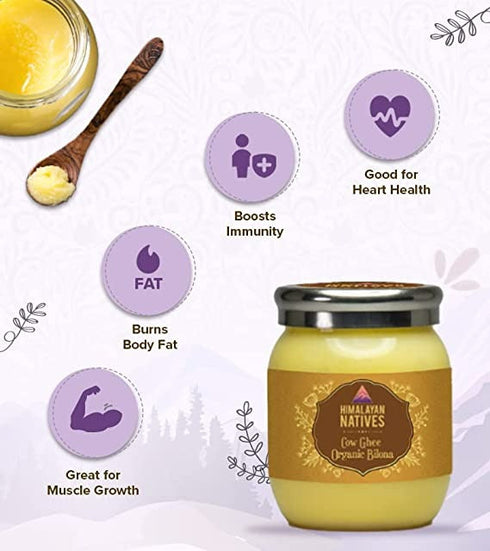 Himalayan Natives Organic Cow Bilona Ghee