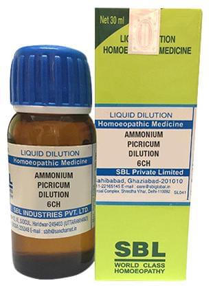 SBL Ammonium Picricum Dilution 6 CH