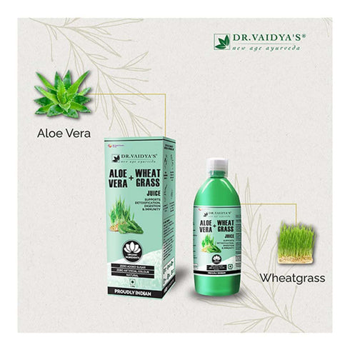 Dr. Vaidya's Wheatgrass Juice 1000ml