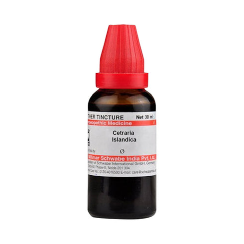 Dr Willmar Schwabe India Cetraria Islandica Mother Tincture Q