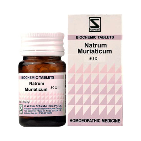 Dr Willmar Schwabe India Natrum Muriaticum Biochemic Tablet 30X