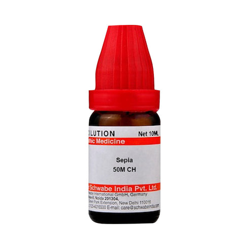Dr Willmar Schwabe India Sepia Dilution 50M CH