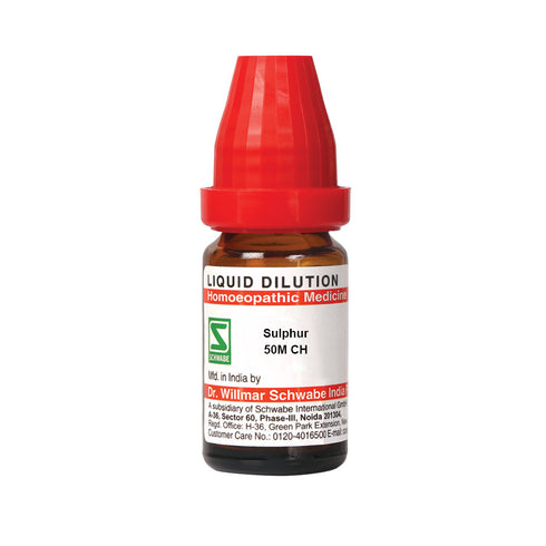 Dr Willmar Schwabe India Sulphur Dilution 50M CH