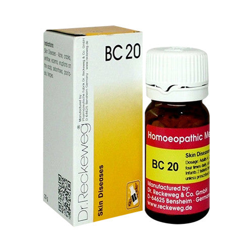 Dr. Reckeweg Bio-Combination 20 (BC 20) Tablet – PUSHMYCART