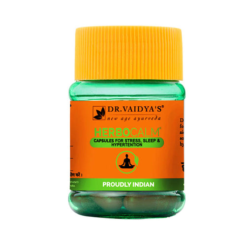 Dr. Vaidya's Herbocalm Capsules 80g