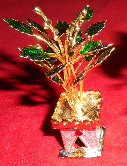 Pure Silver Tulasi Plant Idol 23g