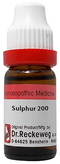 Dr. Reckeweg Sulphur Dilution 200 CH