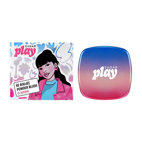 Sugar Play Be Boujee Powder Blush 01 Bussin