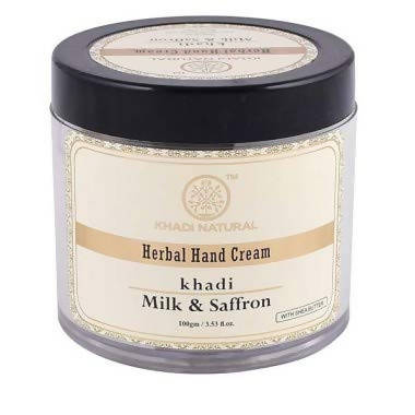 Khadi Natural Milk And Saffron Herbal Hand Cream